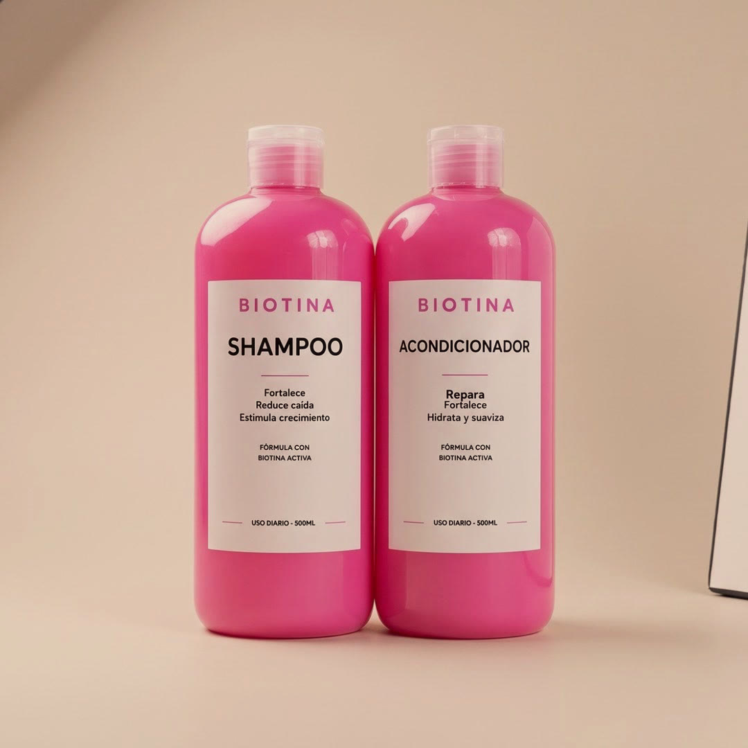 Dúo Shampoo + Acondicionador Biotina PG